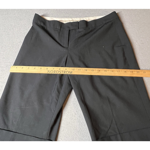 The Limited Black Dress Shorts Bermuda Women's Size 10 CASSIDY FIT Cuffed Classy - Picture 5 of 12